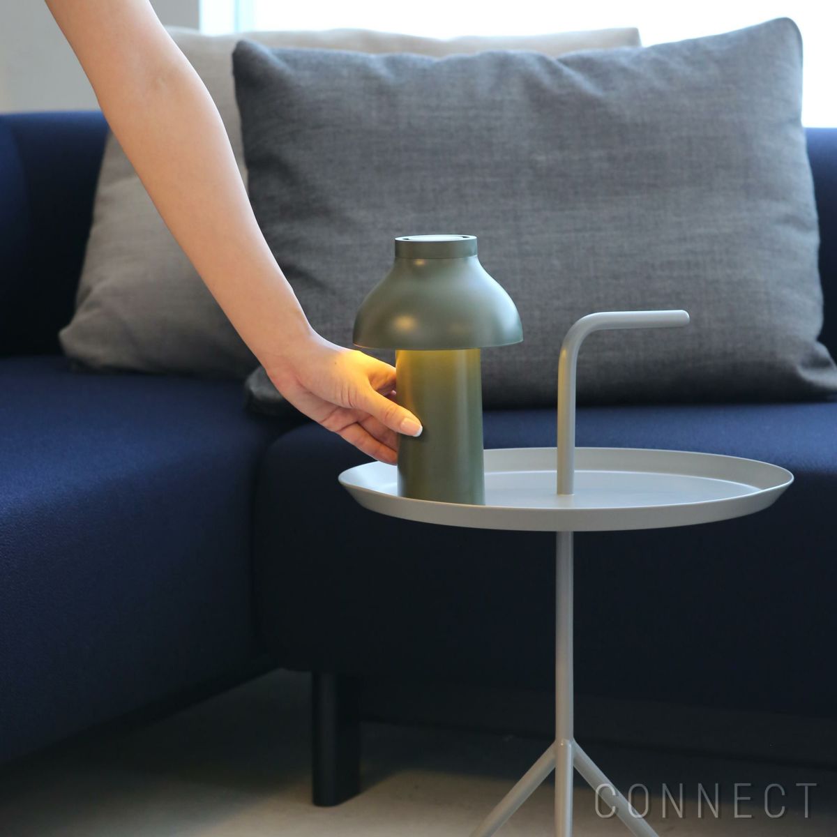 HAY（ヘイ） / PC PORTABLE（PCポータブル） / リサイクル仕様 / オリーブ / テーブルランプ