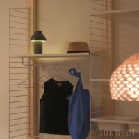 HAY（ヘイ） / PC PORTABLE（PCポータブル） / リサイクル仕様 / オリーブ / テーブルランプ