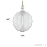 LE KLINT（レ・クリント） / LANTERN（ランタン） / MODEL 101B（モデル） / M（φ340mm） / ブラス / ペンダントライト