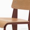 Vitra（ヴィトラ） / Standard（スタンダード） / チェア / ナチュラルオーク / ディープブラックVitra（ヴィトラ） / Standard（スタンダード） / チェア / ナチュラルオーク / ジャパニーズレッド