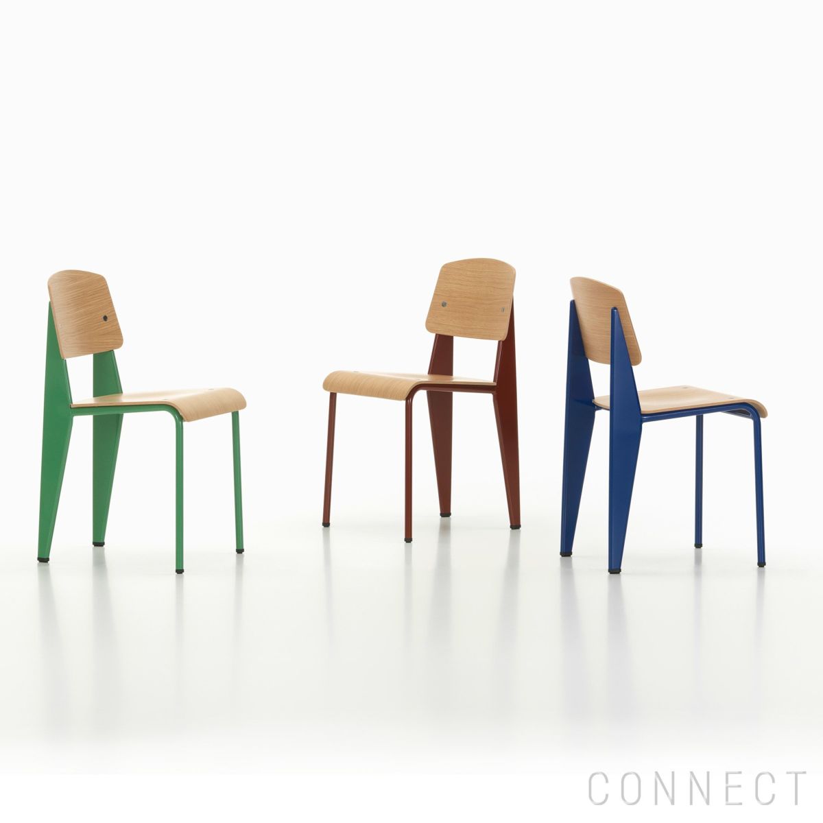 Vitra（ヴィトラ） / Standard（スタンダード） / チェア / ナチュラルオーク / ブルーマルクール