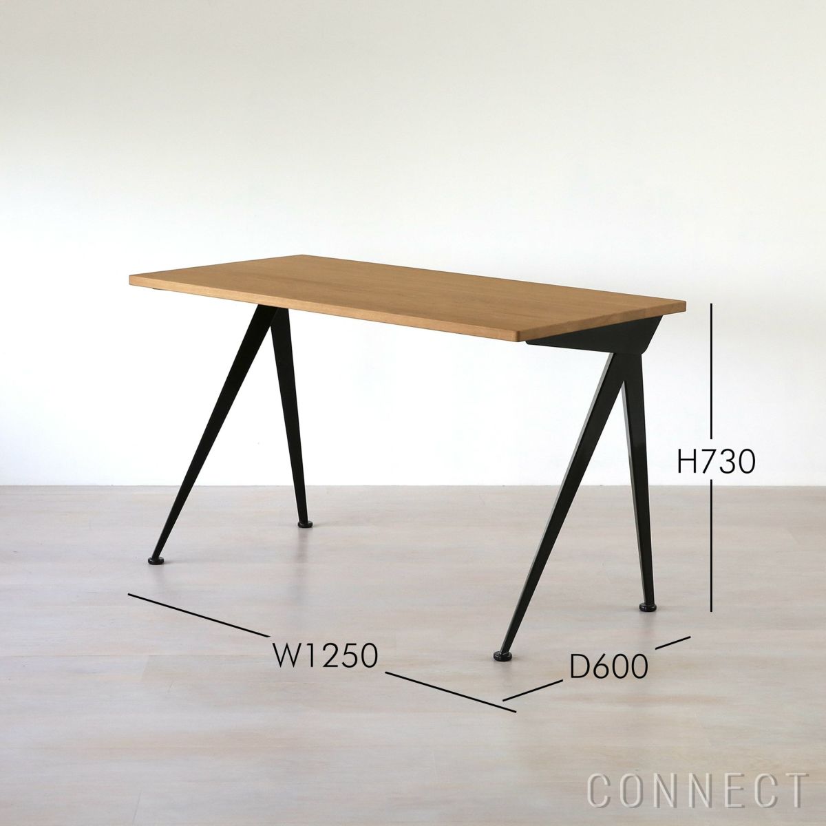 Vitra（ヴィトラ） / Compas Direction（コンパス ディレクション） / ナチュラルオーク・オイル仕上げ / ディープブラック / デスク