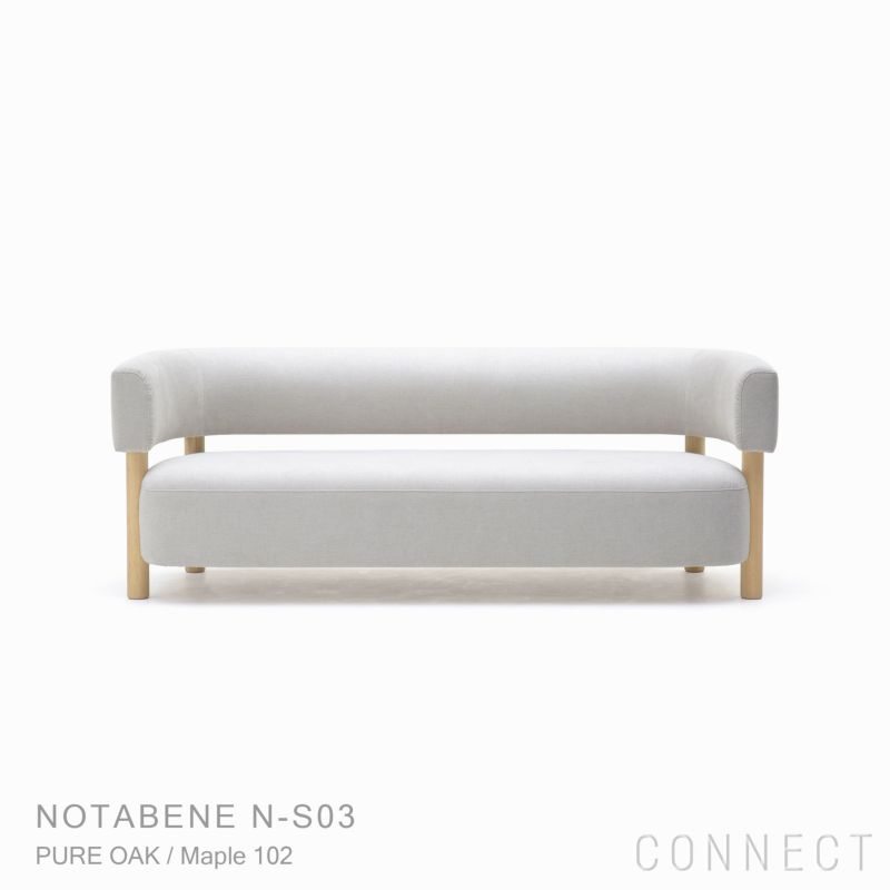 KARIMOKU CASE STUDY（カリモクケーススタディ） / NOTABENE N-S03 / ノームソファ / 2.5シーター / MOSS 019