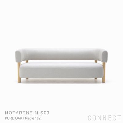KARIMOKU CASE STUDY（カリモクケーススタディ） / NOTABENE N-S03 / ノームソファ / 2.5シーター / MOSS 019