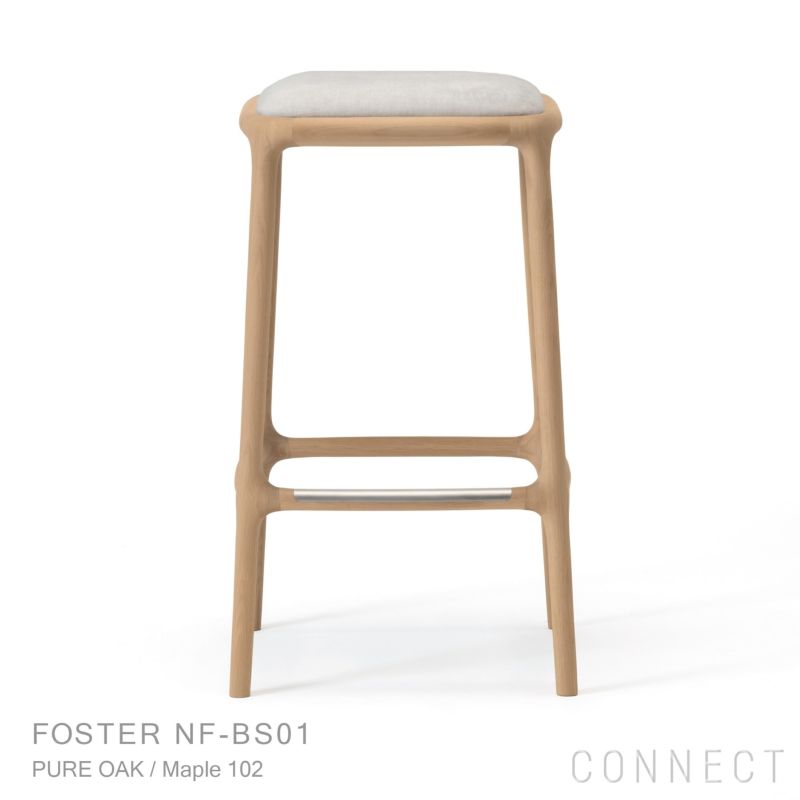 KARIMOKU CASE STUDY（カリモクケーススタディ） / FOSTER NF-BS01 / ノーマンバックレススツール / Maple 102（B917）