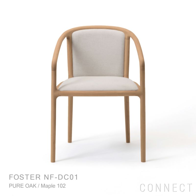 KARIMOKU CASE STUDY（カリモクケーススタディ） / FOSTER NF-DC01 / ノーマンダイニングチェア（肘付） / Maple 102（B917）