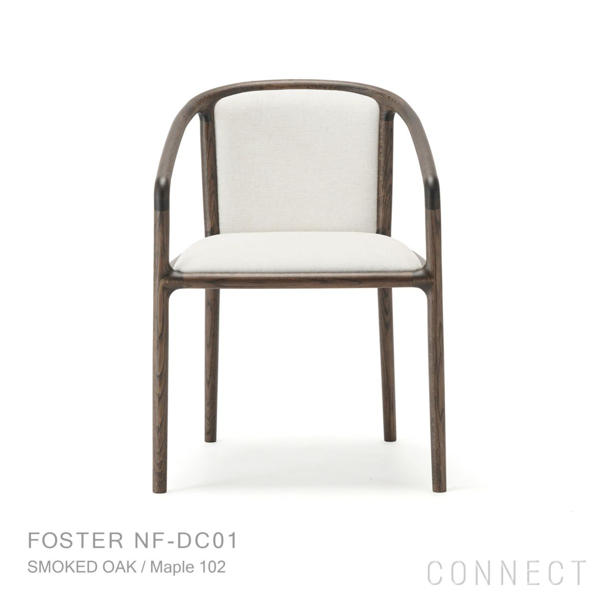 KARIMOKU CASE STUDY（カリモクケーススタディ） / FOSTER NF-DC01 / ノーマンダイニングチェア（肘付） / Maple 102（B917）