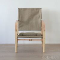 CARL HANSEN & SON （カール・ハンセン＆サン）/ KK47000 SAFARI CHAIR / アッシュ材・ホワイトオイル仕上げ / ナチュラルキャンバス