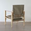 CARL HANSEN & SON （カール・ハンセン＆サン）/ KK47000 SAFARI CHAIR / アッシュ材・ホワイトオイル仕上げ / ナチュラルキャンバス