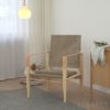 CARL HANSEN & SON （カール・ハンセン＆サン）/ KK47000 SAFARI CHAIR / アッシュ材・ホワイトオイル仕上げ / ナチュラルキャンバス