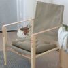 CARL HANSEN & SON （カール・ハンセン＆サン）/ KK47000 SAFARI CHAIR / アッシュ材・ホワイトオイル仕上げ / ナチュラルキャンバス