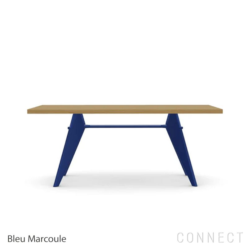 Vitra（ヴィトラ） / EM Table（wood） W1800mm / ナチュラルオーク・オイル仕上げ / ブルーマルクール / テーブル