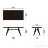 Vitra（ヴィトラ） / EM Table（wood） W1800mm / ナチュラルオーク・オイル仕上げ / ブルーマルクール / テーブル