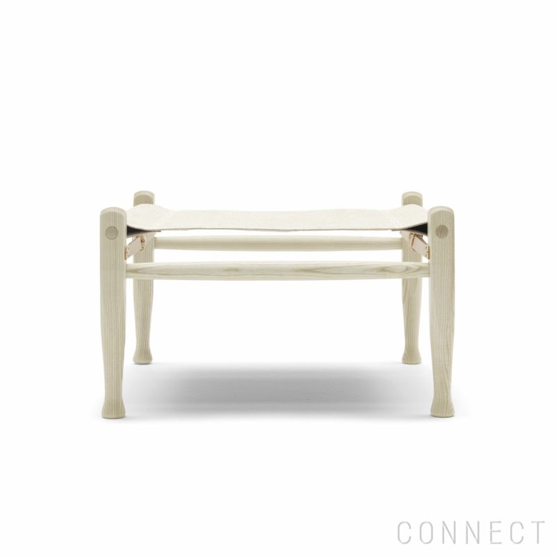 CARL HANSEN & SON （カール・ハンセン＆サン）/ KK97170 SAFARI CHAIR / アッシュ材・ホワイトオイル仕上げ / ナチュラルキャンバス