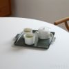 yumiko iihoshi porcelain （イイホシユミコ） / 'Colored' aluminum tray（カラード アルミニウム トレ－） / スクエア
