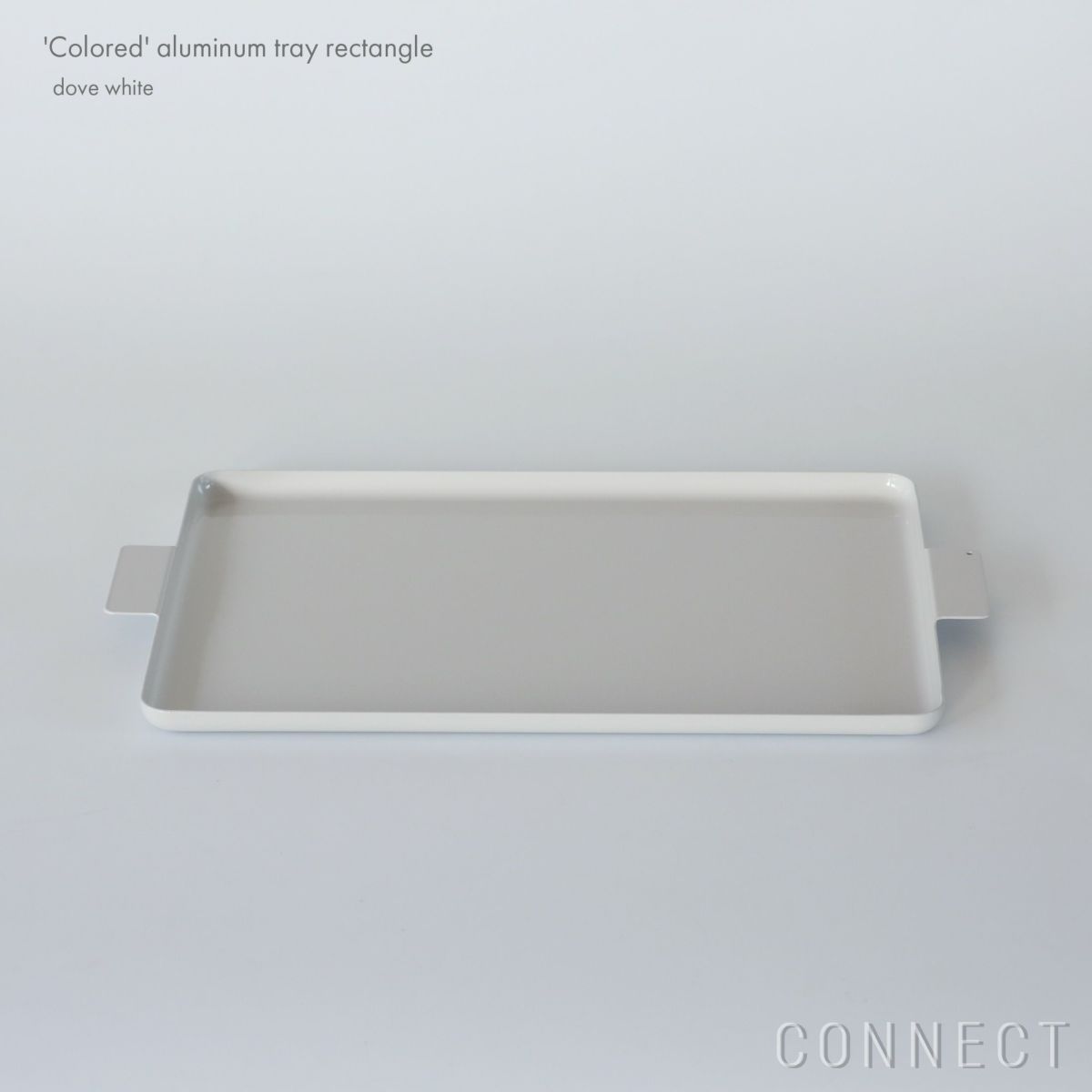yumiko iihoshi porcelain （イイホシユミコ） / 'Colored' aluminum tray（カラード アルミニウム トレ－） / レクタングル