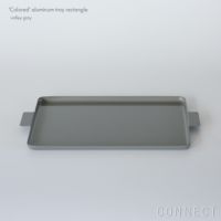 yumiko iihoshi porcelain （イイホシユミコ） / 'Colored' aluminum tray（カラード アルミニウム トレ－） / レクタングル