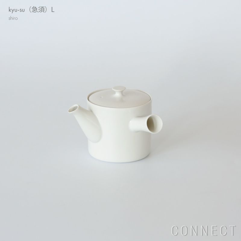 yumiko iihoshi porcelain （イイホシユミコ） / kyu-su（急須） / L / shiro