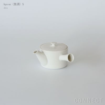 yumiko iihoshi porcelain （イイホシユミコ） / kyu-su（急須） / S / shiro