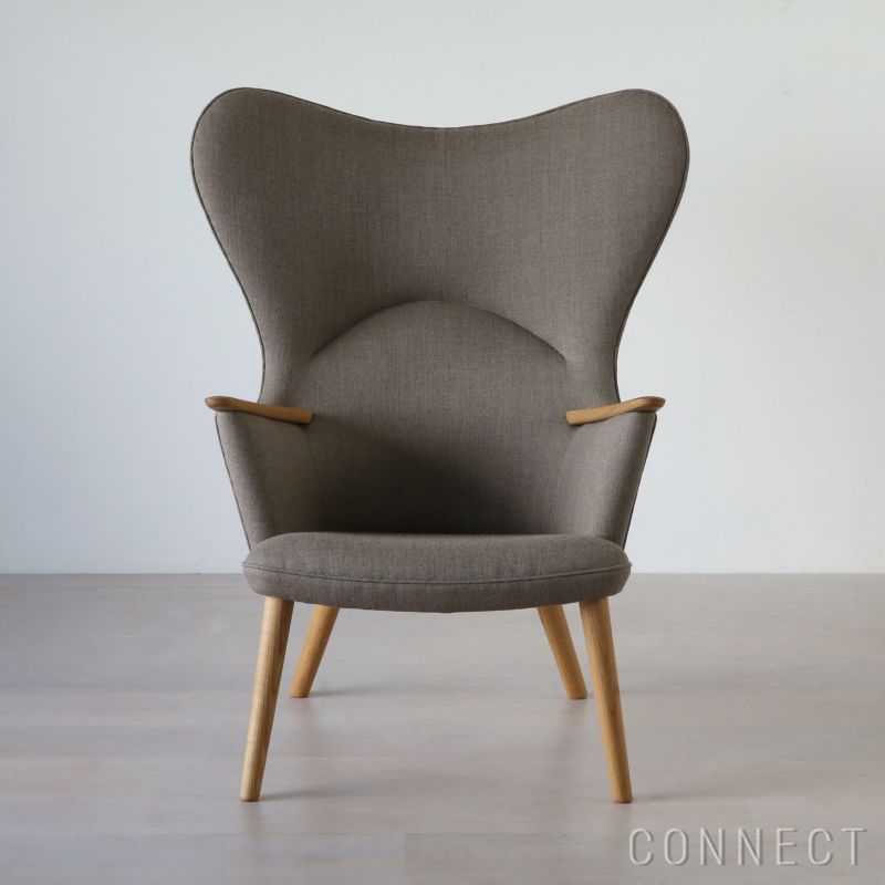 CARL HANSEN & SON（カール・ハンセン＆サン） / CH78 ラウンジチェア（復刻ママベア） / オーク材・オイル仕上げ・Fiord（フィヨルド）0271