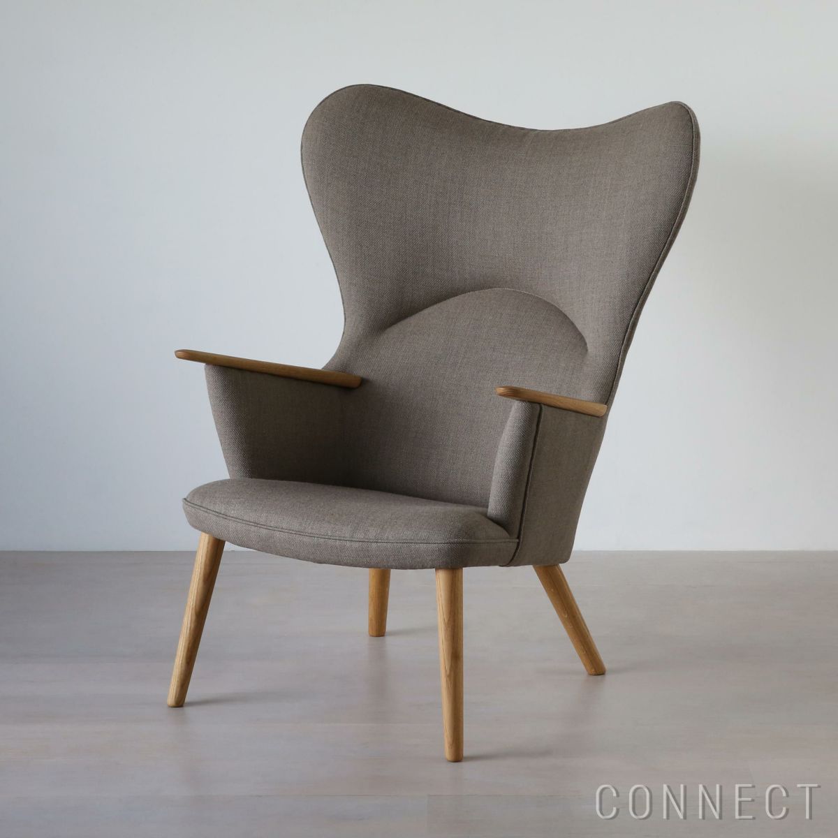 CARL HANSEN & SON（カール・ハンセン＆サン） / CH78 ラウンジチェア（復刻ママベア） / オーク材・オイル仕上げ・Fiord（フィヨルド）0271