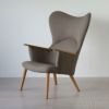 CARL HANSEN & SON（カール・ハンセン＆サン） / CH78 ラウンジチェア（復刻ママベア） / オーク材・オイル仕上げ・Fiord（フィヨルド）0271