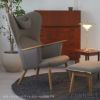 CARL HANSEN & SON（カール・ハンセン＆サン） / CH78 ラウンジチェア（復刻ママベア） / オーク材・オイル仕上げ・Fiord（フィヨルド）0271