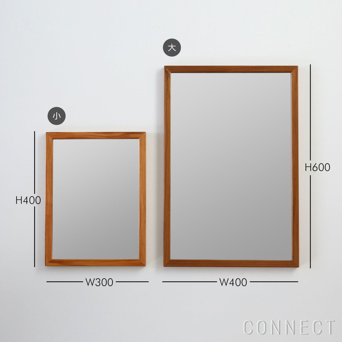 CARL HANSEN & SON（カール・ハンセン＆サン） / KAARE KLINT mirror ミラー / チーク材・ラッカー仕上げ / mirror ミラー / 60×40cm