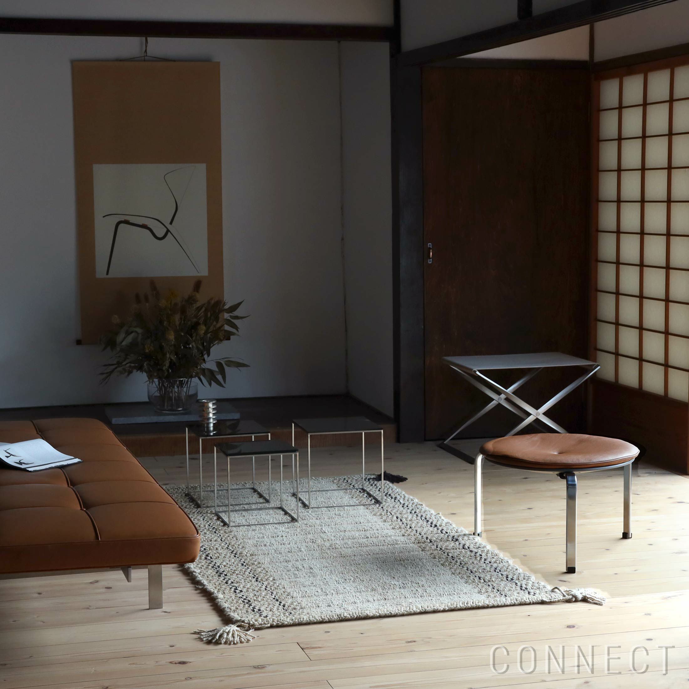FRITZ HANSEN（フリッツ・ハンセン） / PK33 / オーラレザー / ウォルナット / スツール