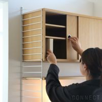 String ストリング 片開きキャビネット 日本代理店】String スウェーデン製 String System 片開きキャビネット