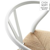 【ポイント10倍】CARL HANSEN & SON （カール・ハンセン＆サン） / CH24 SOFT / NATURAL WHITE（ナチュラルホワイト） / Yチェアソフト（ワイチェア） ビーチ材・マットカラー