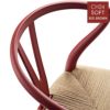 【ポイント10倍】CARL HANSEN & SON （カール・ハンセン＆サン） / CH24 SOFT / RED BROWN（レッドブラウン） / Yチェアソフト（ワイチェア） ビーチ材・マットカラー