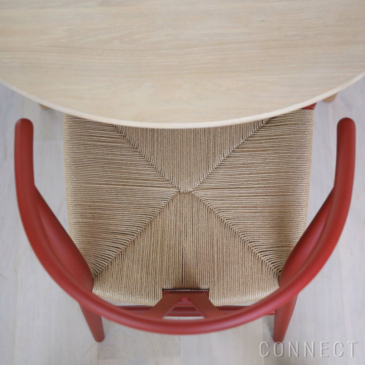 【ポイント10倍】CARL HANSEN & SON （カール・ハンセン＆サン） / CH24 SOFT / RED BROWN（レッドブラウン） / Yチェアソフト（ワイチェア） ビーチ材・マットカラー