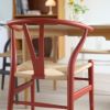 【ポイント10倍】CARL HANSEN & SON （カール・ハンセン＆サン） / CH24 SOFT / RED BROWN（レッドブラウン） / Yチェアソフト（ワイチェア） ビーチ材・マットカラー