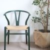 【ポイント10倍】CARL HANSEN & SON （カール・ハンセン＆サン） / CH24 SOFT / GREEN（グリーン） / Yチェアソフト（ワイチェア） ビーチ材・マットカラー