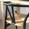 【ポイント10倍】CARL HANSEN & SON （カール・ハンセン＆サン） / CH24 SOFT / BLACK（ブラック） / Yチェアソフト（ワイチェア） ビーチ材・マットカラー / SH45cm