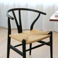 【ポイント10倍】CARL HANSEN & SON （カール・ハンセン＆サン） / CH24 SOFT / BLACK（ブラック） / Yチェアソフト（ワイチェア） ビーチ材・マットカラー / SH43cm