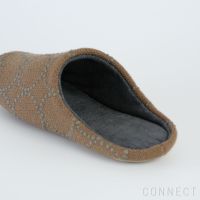 Kvadrat （クヴァドラ）/CONNECTオリジナルルームシューズ / Tambourine Hallingdal （タンバリンハリンダル）/ カーキ×ダークグレー