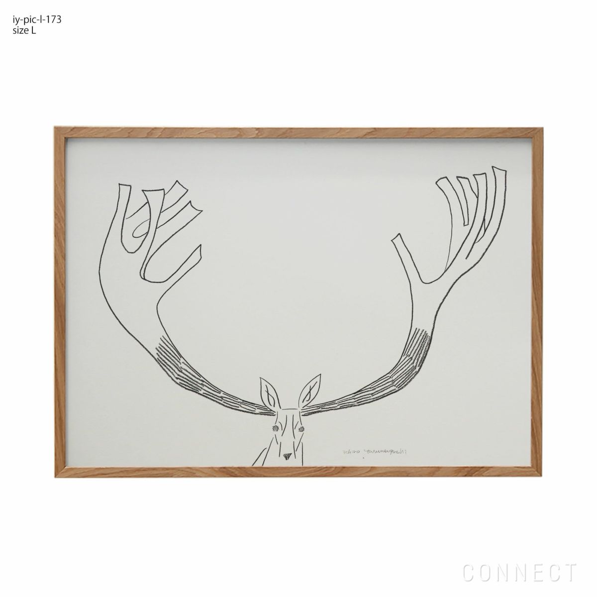 山口一郎 / Lサイズ / ヘラジカ / iy-pic-l-173