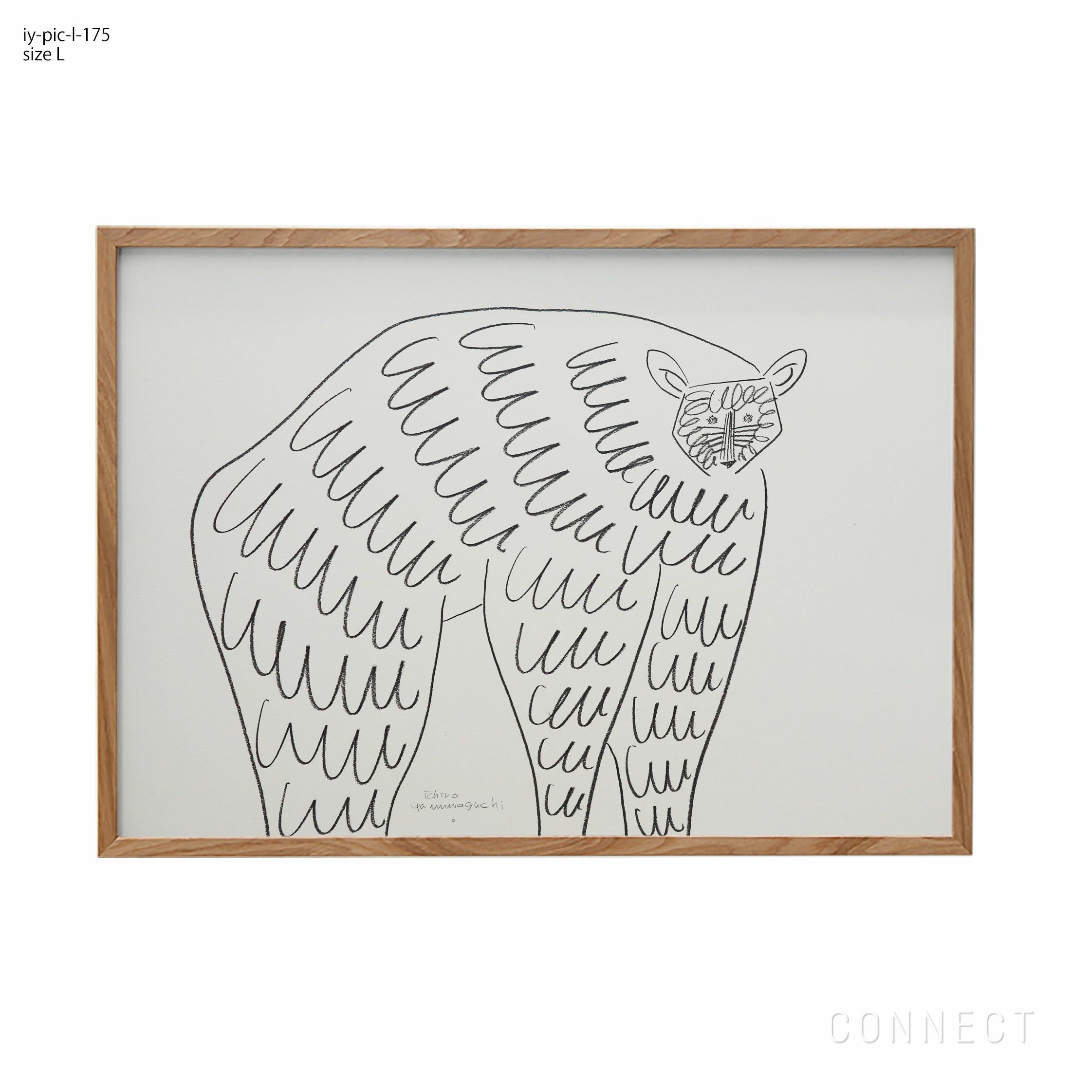 山口一郎 / Lサイズ / 熊 / iy-pic-l-175 | CONNECT 