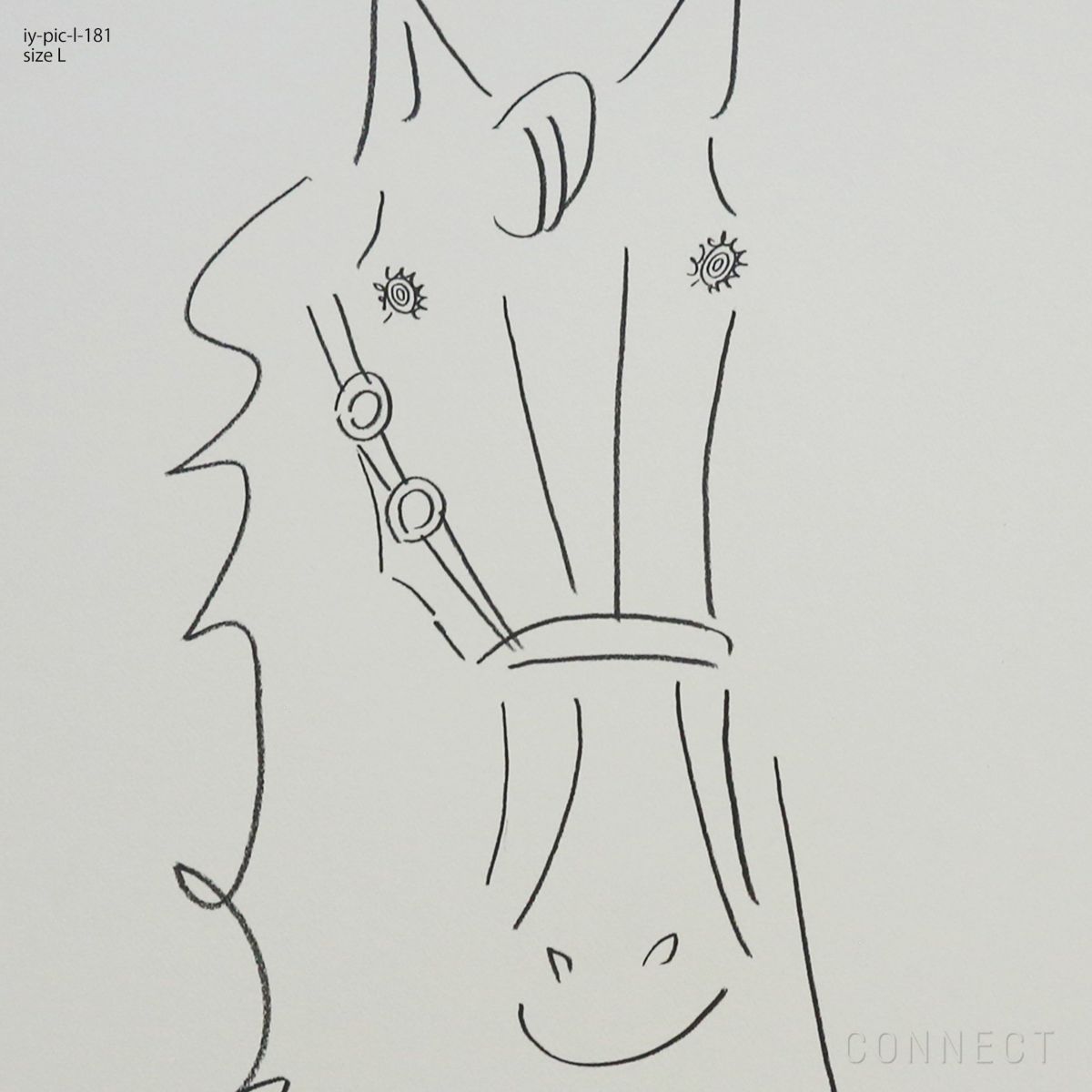 山口一郎 / Lサイズ / 馬 / iy-pic-l-181