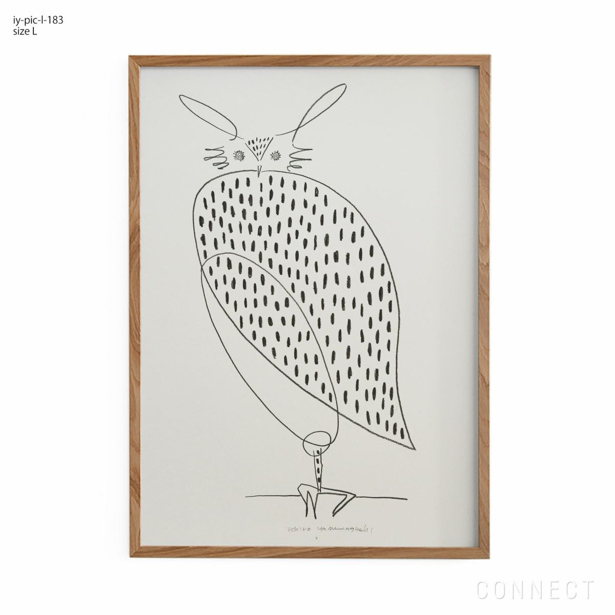 山口一郎 / Lサイズ / フクロウ / iy-pic-l-183