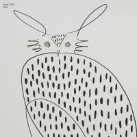 山口一郎 / Lサイズ / フクロウ / iy-pic-l-183