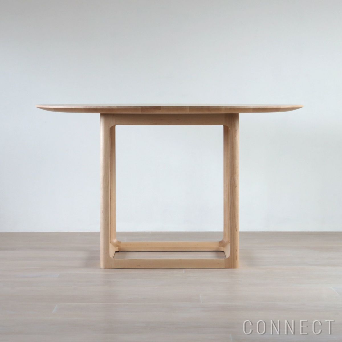 MARUNI COLLECTION（マルニコレクション） / EN（エン） / ラウンドテーブル Φ125 / メープル材 / ウレタン樹脂塗装（ナチュラルクリア）