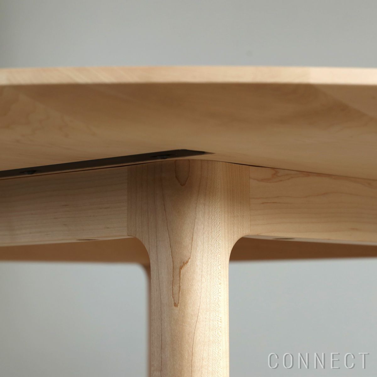 MARUNI COLLECTION（マルニコレクション） / EN（エン） / ラウンドテーブル Φ125 / メープル材 / ウレタン樹脂塗装（ナチュラルクリア）