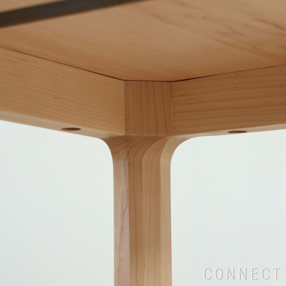 MARUNI COLLECTION（マルニコレクション） / EN（エン） / ラウンドテーブル Φ125 / メープル材 / ウレタン樹脂塗装（ナチュラルクリア）