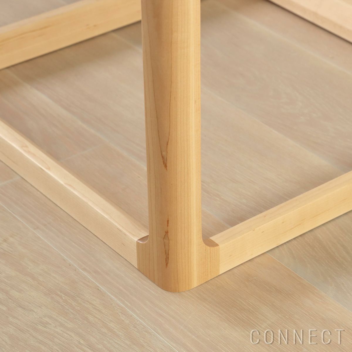 MARUNI COLLECTION（マルニコレクション） / EN（エン） / ラウンドテーブル Φ125 / メープル材 / ウレタン樹脂塗装（ナチュラルクリア）