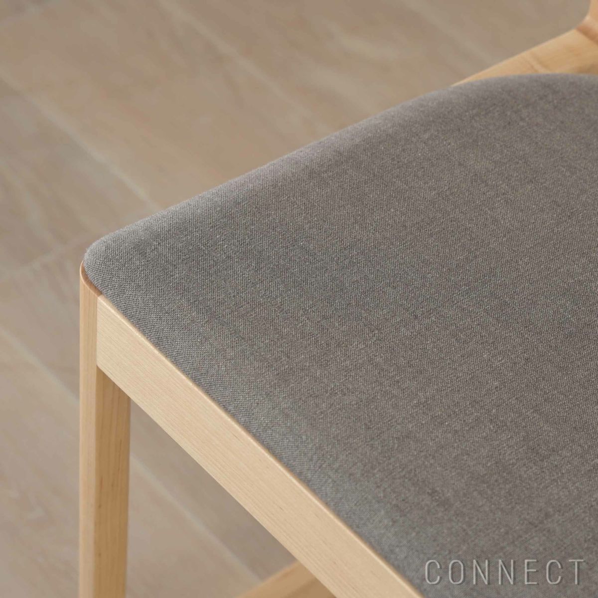 MARUNI COLLECTION（マルニコレクション） / EN（エン） / チェア（張座） / メープル材 / Remix#3E02 ウォームグレー136
