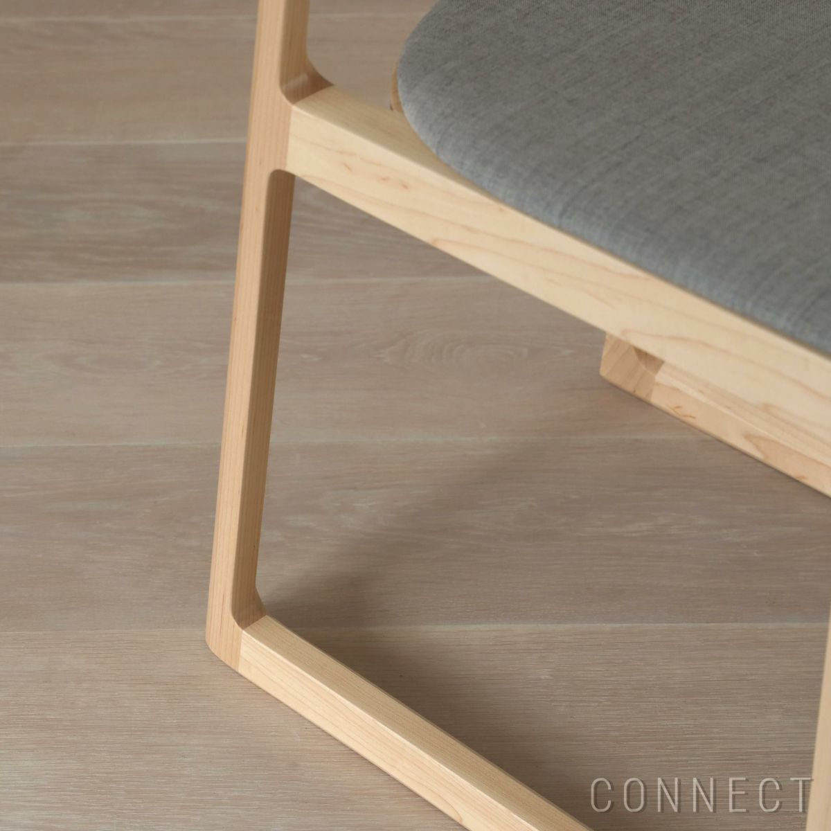 MARUNI COLLECTION（マルニコレクション） / EN（エン） / チェア（張座） / メープル材 / Remix#3329 ライトグレー123