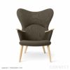 CARL HANSEN & SON（カール・ハンセン＆サン） / CH78 ラウンジチェア（復刻ママベア） / オーク材・ソープ仕上げ / PASSION（パッション） / 5色